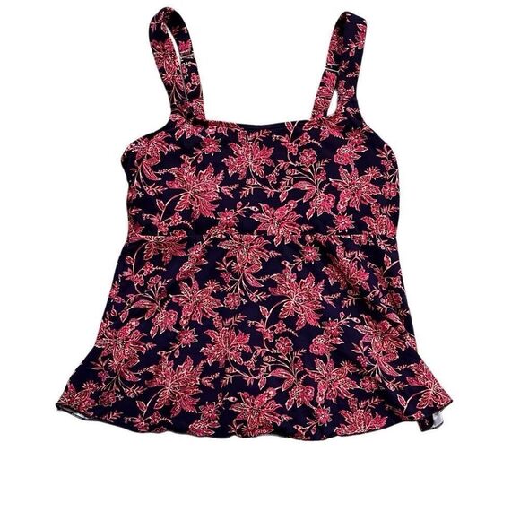 Lands’ End Tankini Top - Picture 1 of 6